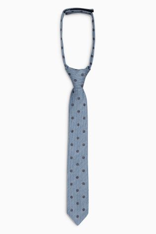 Blue Spot Tie (Older Boys)